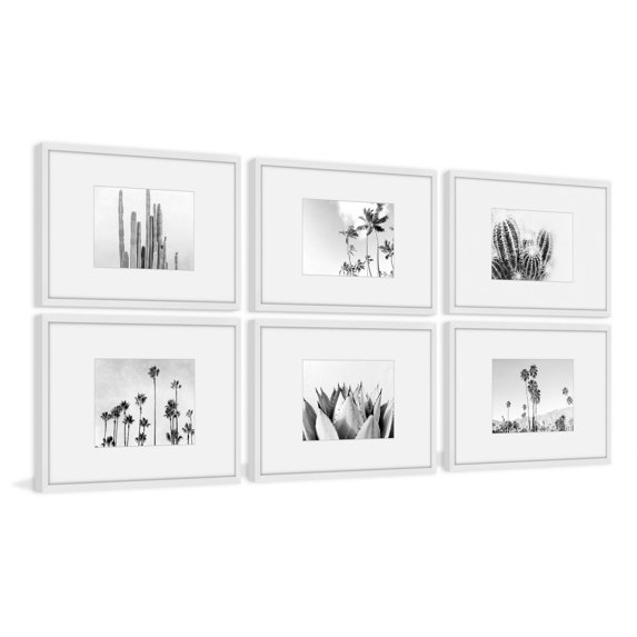 Trees and Plants Hexaptych