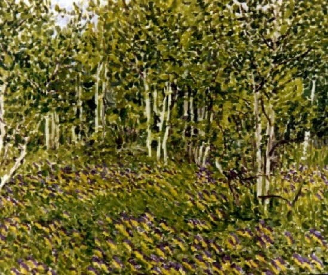 Trees by H Meschernn 1914 Canvas Art - H Meschernn (18 x 24)