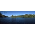 thumbnail image 1 of Trees in a forest at the lakeside, Plitvice Lake, Plitvice Lakes National Park, Croatia Poster Print (18 x 7), 1 of 1