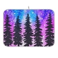 thumbnail image 1 of Trees under The Starry Sky Dish Drying Mat 16x18 Absorbent Microfiber Draining Rack Pad for Kitchen Counter Sink, 1 of 8