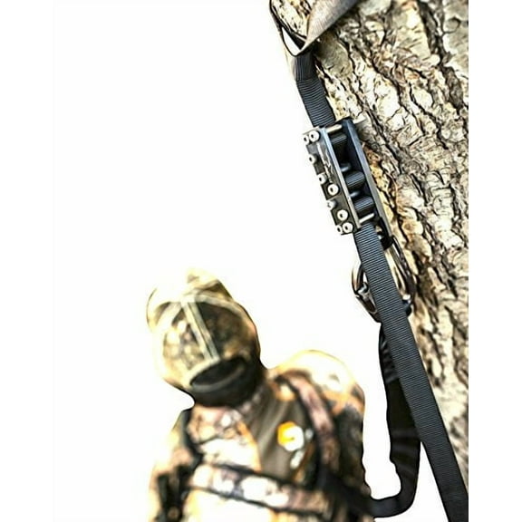 Treestand Emergency Descender System. Hunting Safety Harness Adapter. Wingman Tree Stand Safety Harness Device for Hunting & Bow Hunting Harness.