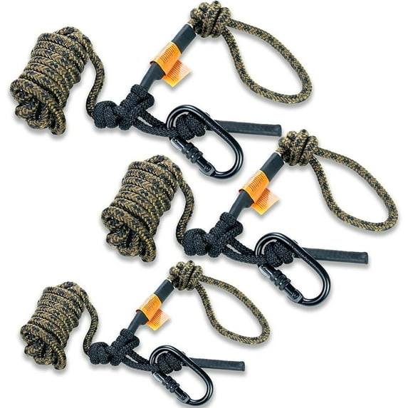 Treestand Safety Rope, Linemans Rope for Hunting, Tree Stand Safety Line, Tree Tether Rope, Life ...