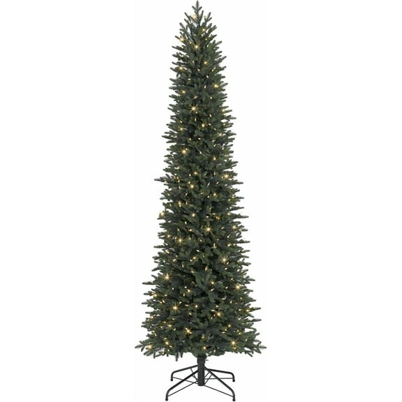 Treetopia Mia Pencil Tree 7.5ft LEDC Pre-Lit Artificial Christmas Tree