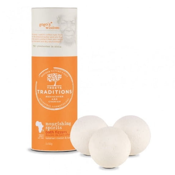 Treets Traditions Nourishing Spirits Bath Fizzers (10.58 oz)