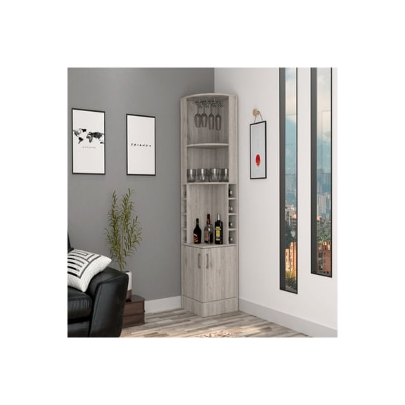 Treevol Furniture Bar Cabinet Papprika