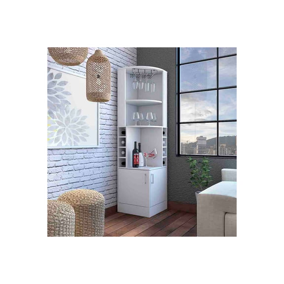 Treevol Furniture Bar Cabinet Papprika