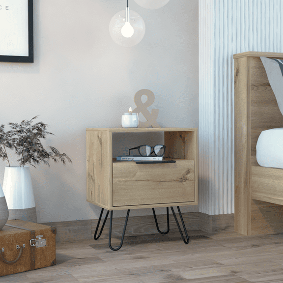 TREEVOL FURNITURE Nightstand Skyoner