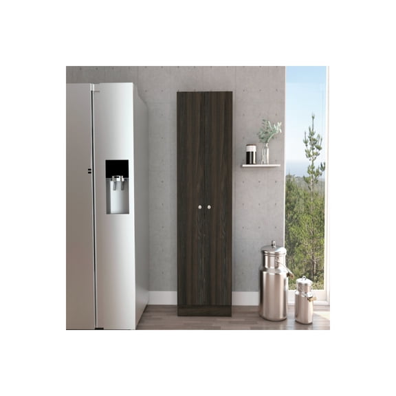 Treevol Furniture Storage Cabinet Pipestone Espresso