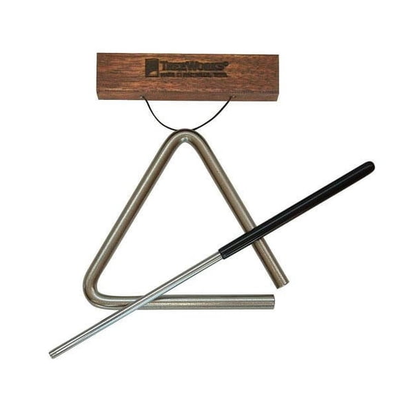 Treeworks American-Made Triangle with Beater/Striker and Holder 5 in.