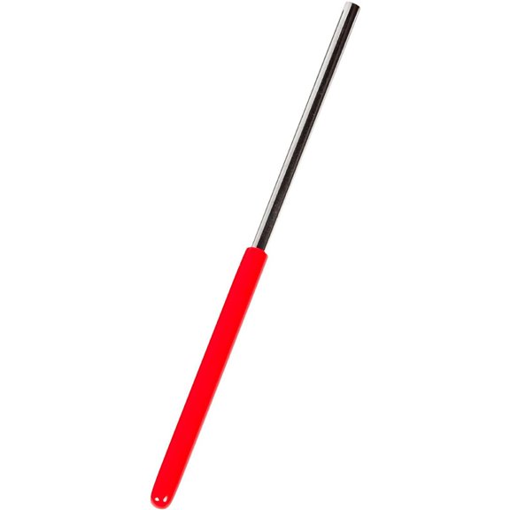 Treeworks Professional Stainless Steel Triangle Beater with 4 in. Rubber Grips 3/16 in. 1/4 in.