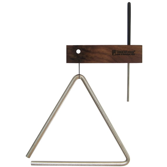 Treeworks Studio Grade Triangle with Beater & Holder 8 in.