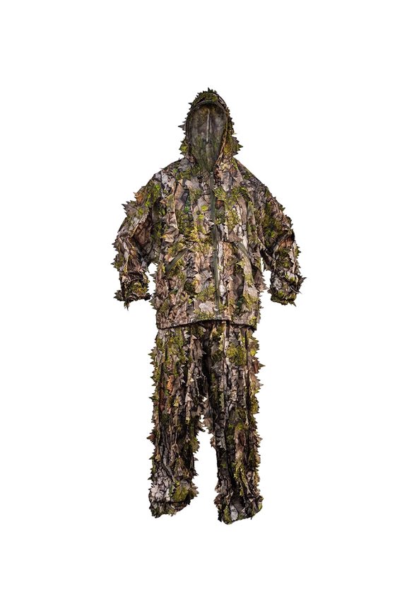 Leafy Suit Turkey Hunting Ghillie Outfit, Early Seezyn Green, 3X/4X