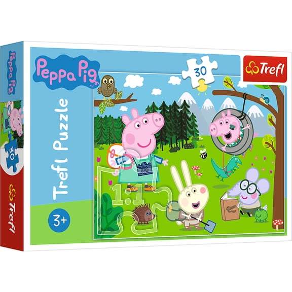 Trefl 30 Piece Puzzle - Peppa Pig's Forest Expedition Jigsaw Puzzle