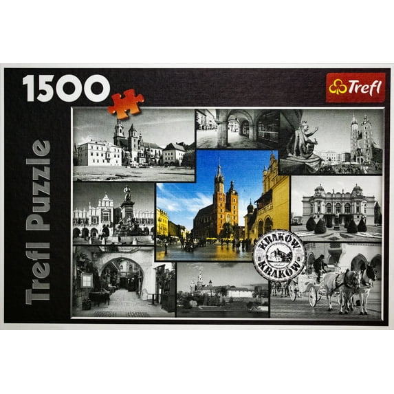 Trefl Jigsaw Puzzle - Cracow - Collage - (1500 Pieces)