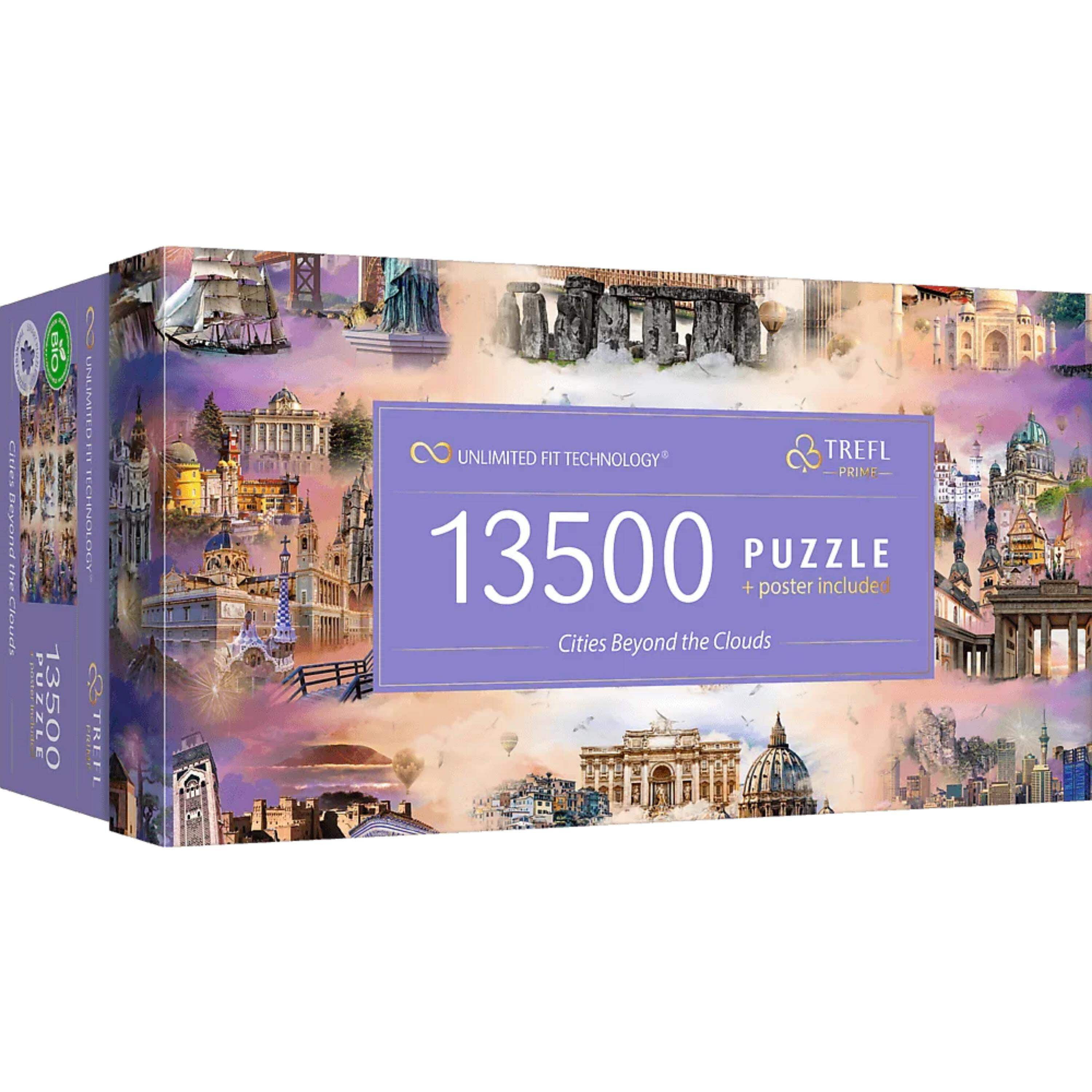 Trefl Prime 13500-Piece Cities Beyond the Clouds Jigsaw Puzzle