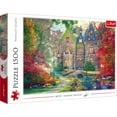 thumbnail image 1 of Trefl Red 1500 Piece Puzzle - Autumn Mansion, 1 of 3