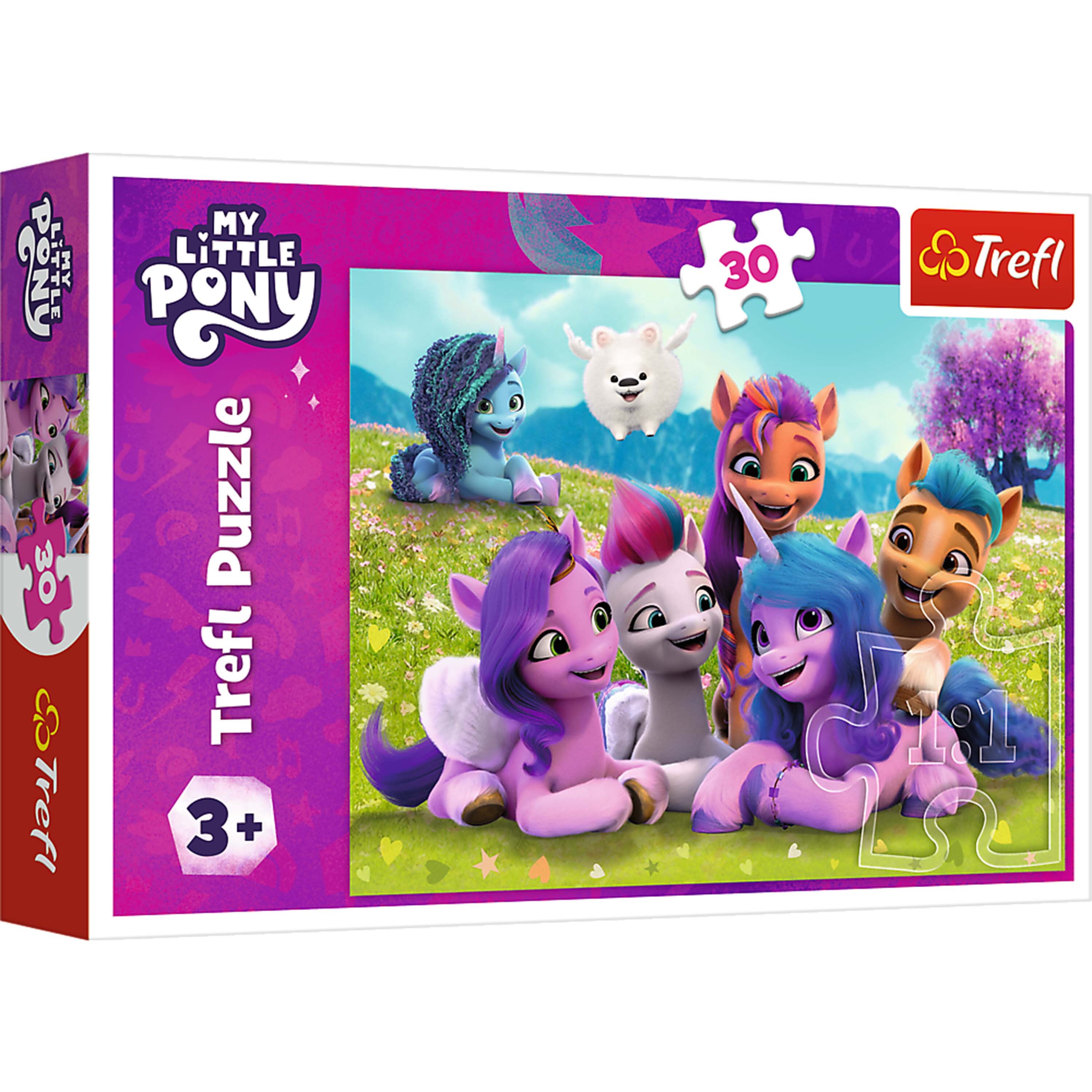 Trefl Red 30 Piece Puzzle - My Little Pony - Friendly Ponies - Walmart.com