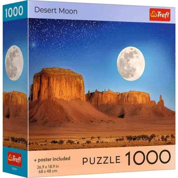 Trefl Red Desert Moon 1000 Piece Puzzle