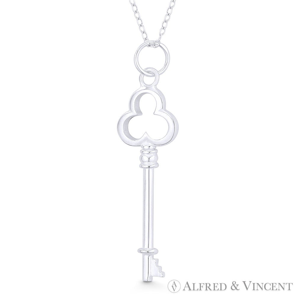 Tiffany & Co. Large Key Necklace in Sterling Silver