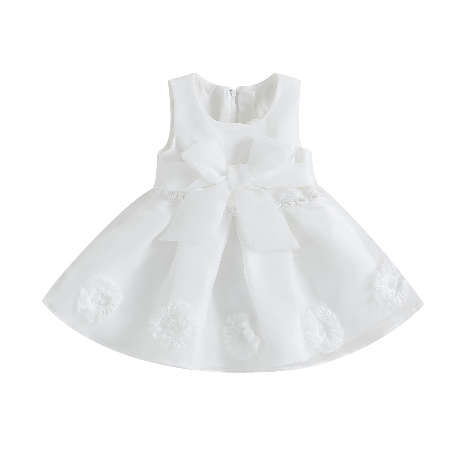 Elegant Baby Girl Flower Girl Dresses Toddler Christening Dresses