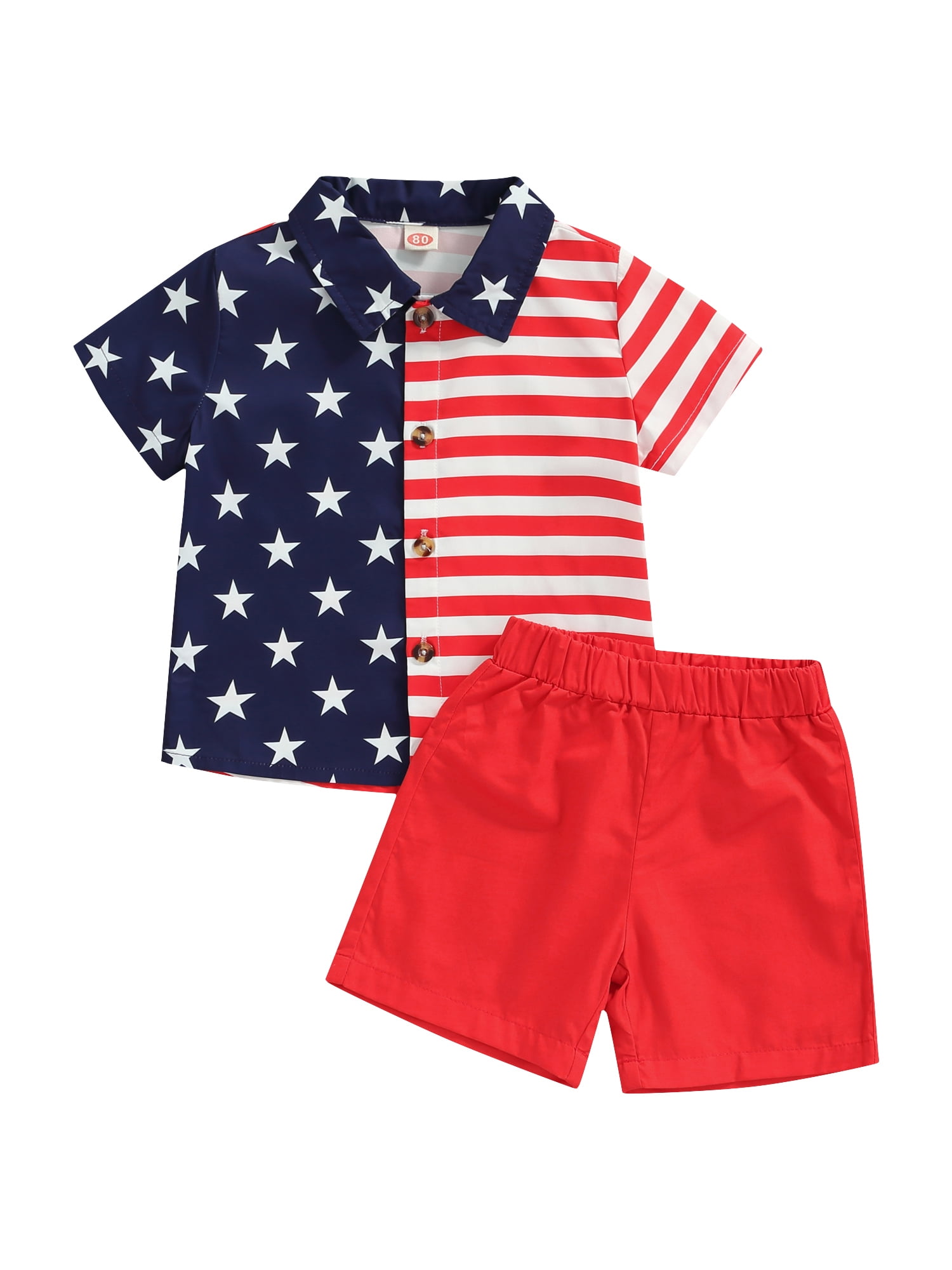 Toddler Boy's Summer Outfit Set - Cute Lobster Print T-Shirt & Elastic Plaid Shorts, 2-Piece Combo For 3-5 Year Olds
