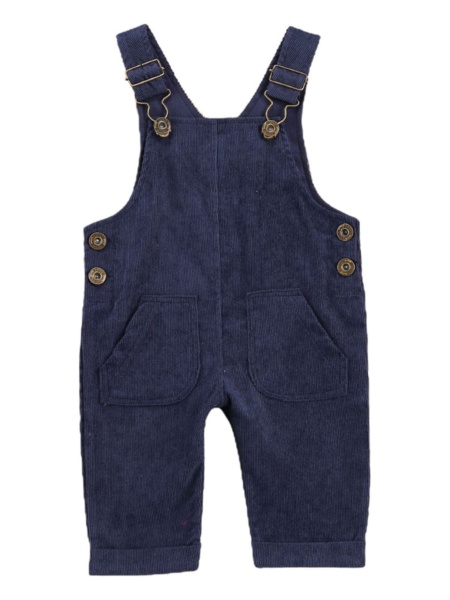 Navy Blue Baby Boy Romper, Toddler Suspender Suit, Victorian Baby Overalls, Page Boy Linen Outfit