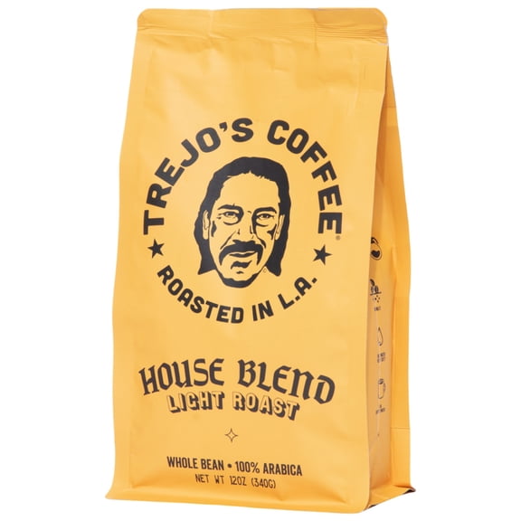 Trejo's House Blend Whole Bean Coffee - Light Roast