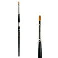 thumbnail image 1 of Trekell Golden Taklon #2 Filbert Brush - Short Handle, 1 of 10
