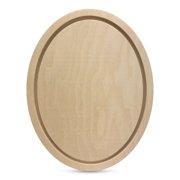 Trekell Oval Wood Floater Panels - 7-1/2" x 10" with 1/2" Profile