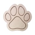 Trekell Paw Print Floater Panel Wooden Painting Canvas