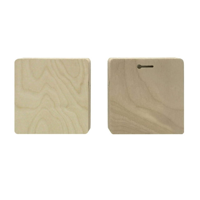 Trekell Raw Wood Block Panel 1/2" Baltic Birch Wooden Painting Canvas