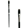 thumbnail image 1 of Trekell Spectrum #8 Long Flat Brush - Long Handle, 1 of 7