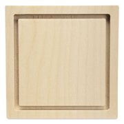 Trekell Wood Floater Panel - 5" x 5", 1/2" Profile
