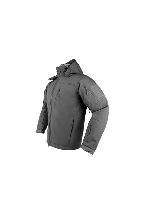 Trekker Jacket 2XL, Urban Gray, Polyester Outside, Micro Fleece Inside