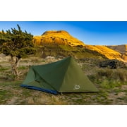 خيمة Trekker 2V ، طبقتين ، قطب الرحلات لشخصين خفيفة للغاية خيمة المشي لمسافات طويلة