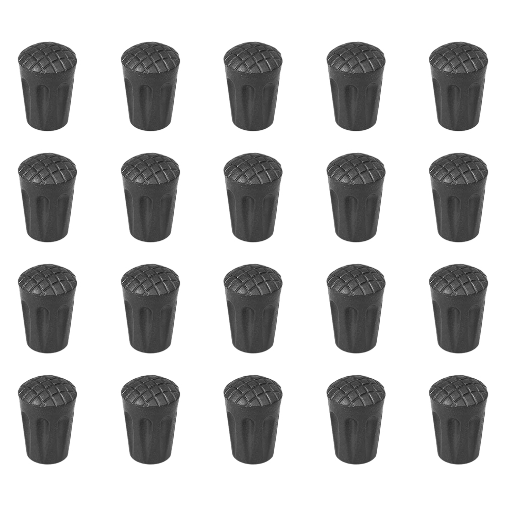 Trekking Pole Cover Rubber Tips for Walking Sticks Poles Protector 20