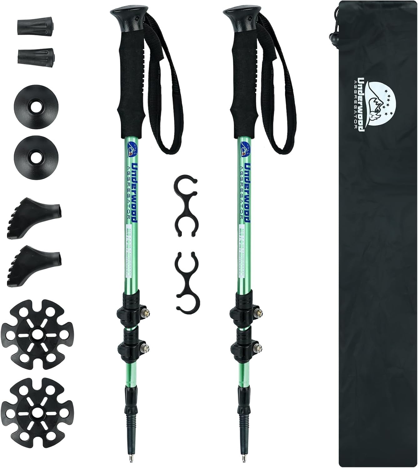 Buy Foldable Carbon Hiking Poles - Telescopic 105-137cm Nordic Walking Poles For Women | Ideal For Hiking & Skiing - Purple | Buy Now With Express International Delivery