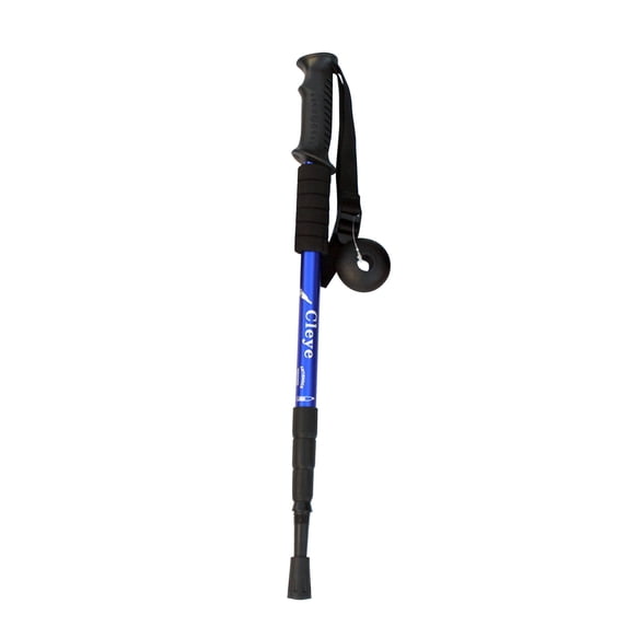Trekking Stick, Strong & Durable Aluminum Hiking Sticks with Quick Adjustable Lever Locks, Comfortable Cork Handles & Padded Straps for Stability on Rough Terrain
