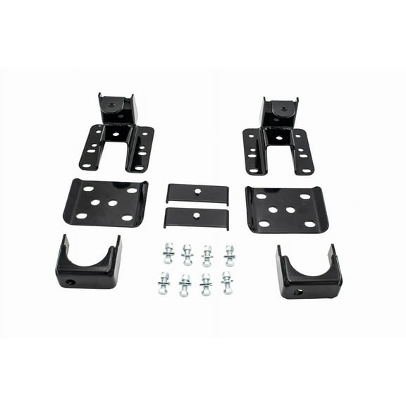 Trekline: 4" - 5" Rear Drop ( Axle Flip Kit + Lift Hangers) FOR 1999 - 2006 Chevy / GMC Silverado / Sierra 1500 2WD / 4WD