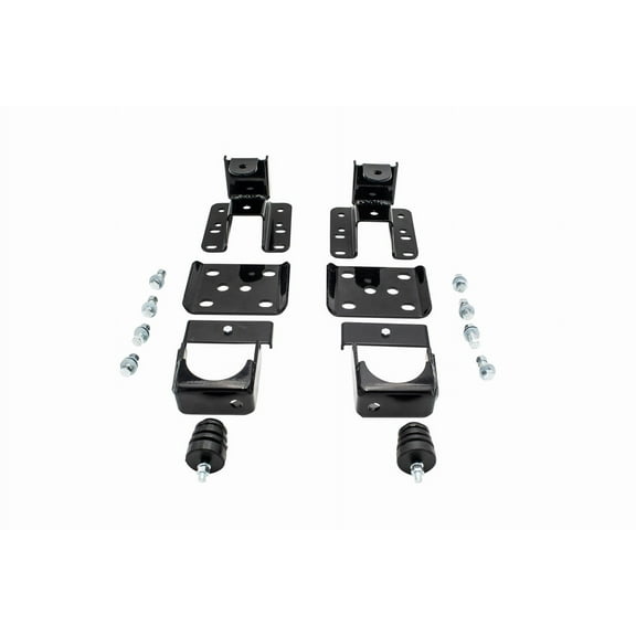 Trekline: 5" - 6" Rear Drop ( Axle Flip Kit + Lift Hangers) FOR 2007 - 2013 Chevy / GMC Silverado / Sierra 1500 2WD / 4WD