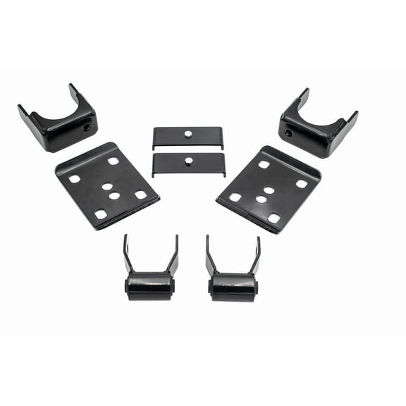 Trekline: 5" Rear Drop ( Axle Flip Kit + Lift Shackles) FOR 1988 - 1998 Chevy / GMC C1500 / K1500 2WD / 4WD