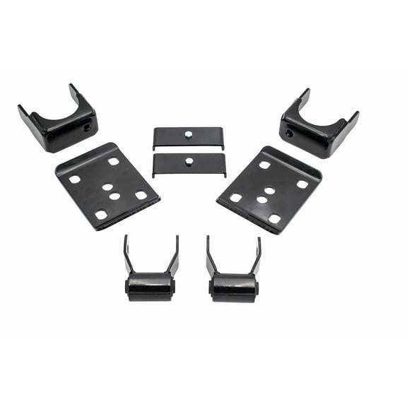 Trekline: 5" Rear Drop ( Axle Flip Kit + Lift Shackles) FOR 1992 - 1999 Chevy / GMC Yukon / Blazer / Tahoe 2WD / 4WD