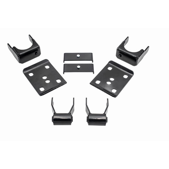 Trekline: 5" Rear Drop ( Axle Flip Kit + Lift Shackles) FOR 1992 - 1999 Chevy Suburban C1500 / K1500 2WD / 4WD