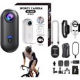 thumbnail image 1 of Treklon POV Camera, Thesnap Mini Cam, PO V Pro 4k Body Action Camera, 360° Rotation Portable Wearable Action Cam, for Cycling,Pet Walking and Outdoors Activities (Black1080P), 1 of 7