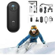 Treklon POV Camera, Treklon 4s Body Cam – 4k Wearable Body Camera with Magnetic & Clip Mount, Waterproof Action Camera for Cycling, Hiking, Diving, Pet POV, No Monthly Fees (Black 1080P, Starter Kit)
