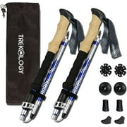 Trekology Trekz 2.0 Trekking Poles Lightweight, Collapsible Hiking Poles