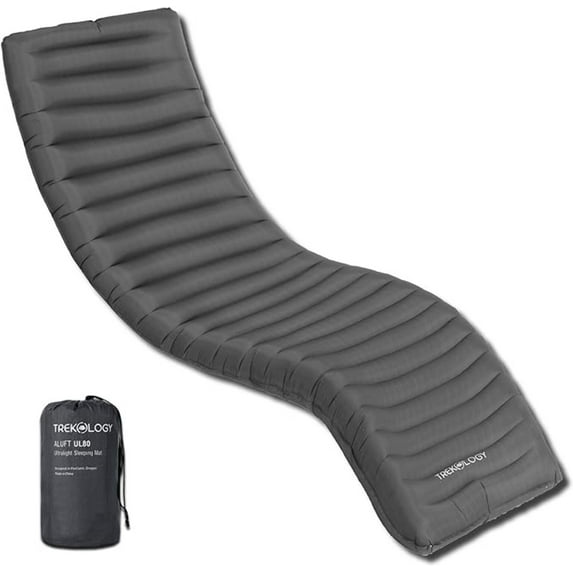Trekology UL80 Inflatable Sleeping Pad for Camping