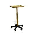 thumbnail image 1 of Trelavi Service Tray Rolling Adjustable Multi-Use for Hair Coloring, Tinting, Styling, Salon Service Tray Tattoo Facial Spa Organizing Tray, Gold, 1 of 4