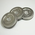 thumbnail image 1 of 316 Stainless Steel Fermentation Lids | 3 Silicone Waterless Fermenter Airlock Lids | Easy Lacto Fermenting Wide Mouth Mason Jar Canning Lids | Free Recipe eBook Included, 1 of 4