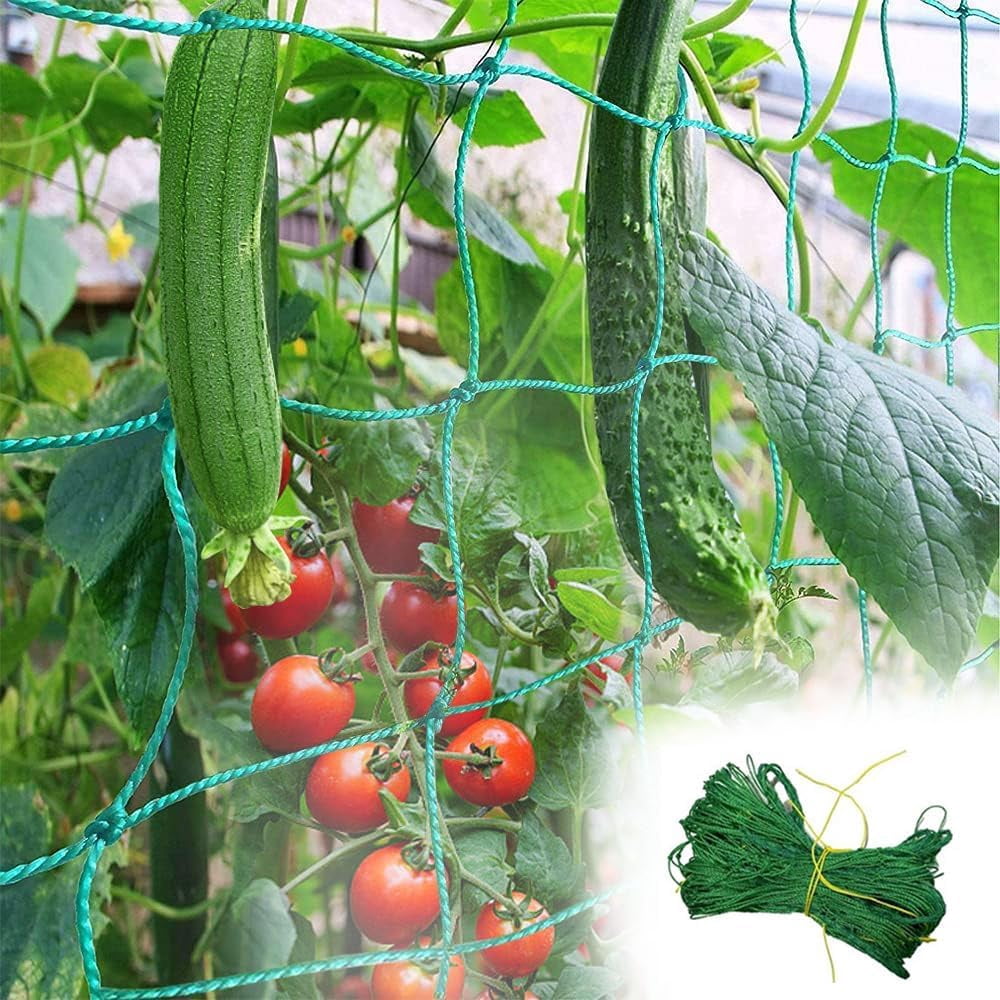 Planting Growing Net Trellis Netting,Garden Trellis Netting for Climbing Plants,2.95x5.9Ft ...